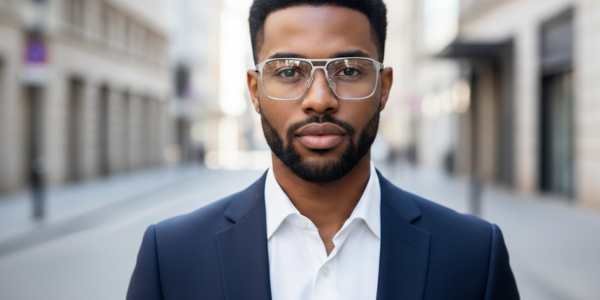 Full Rim Double Bridge Rectangle Classic Eyeglasses