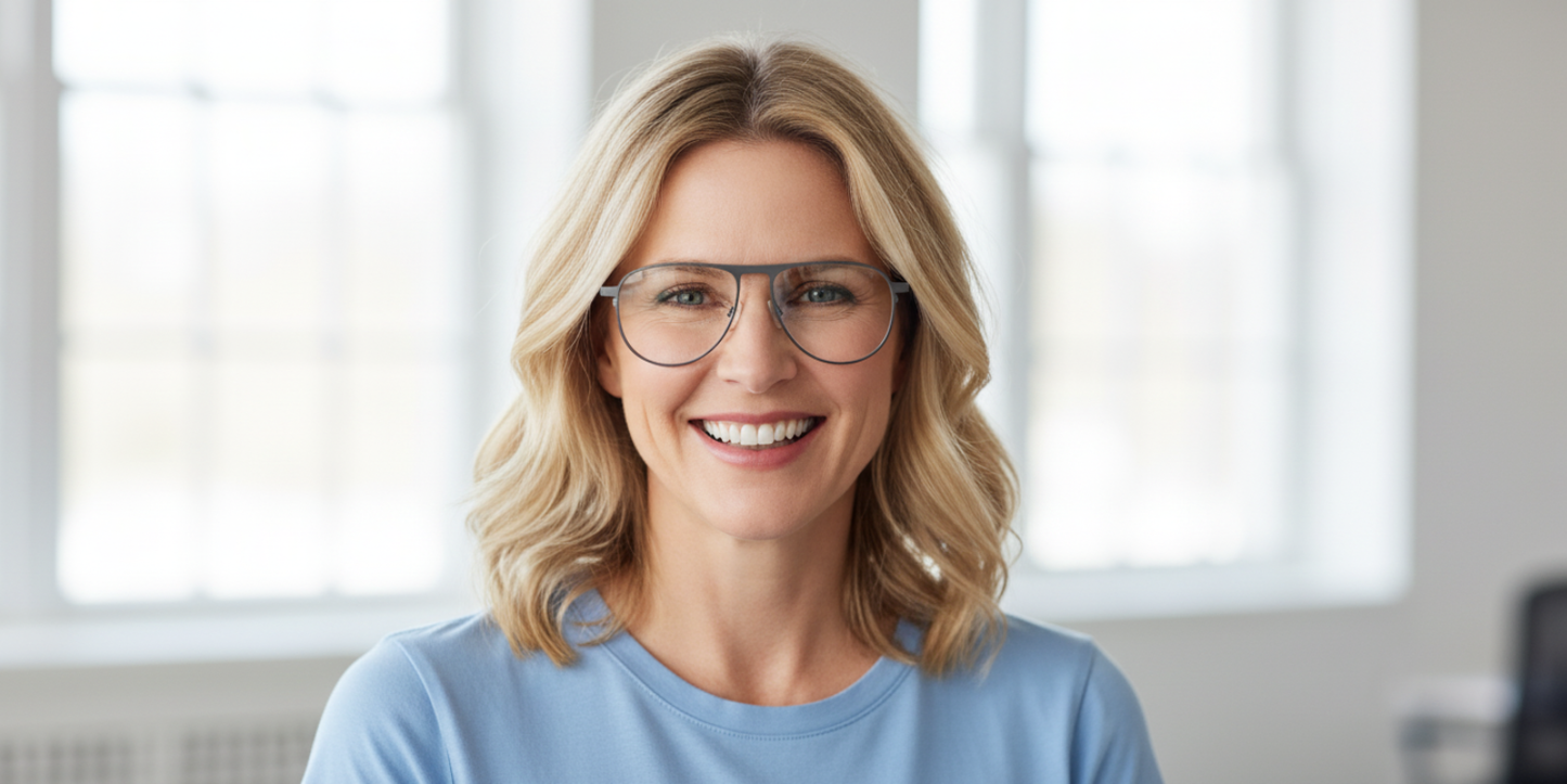 Full Rim Aviator Classic Eyeglasses