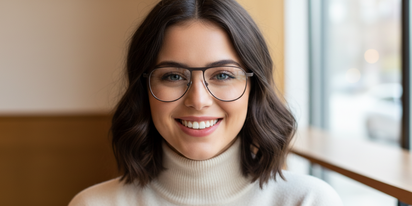Full Rim Aviator Classic Eyeglasses
