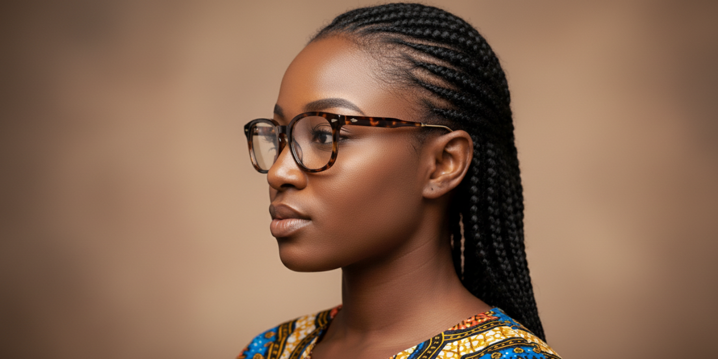 Full Rim Round Premium Eyeglasses