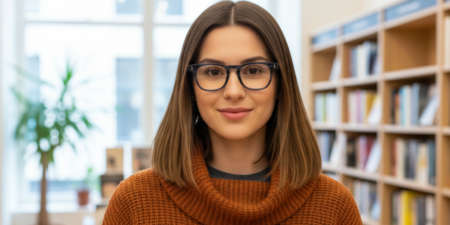 Full Rim Square Premium Eyeglasses