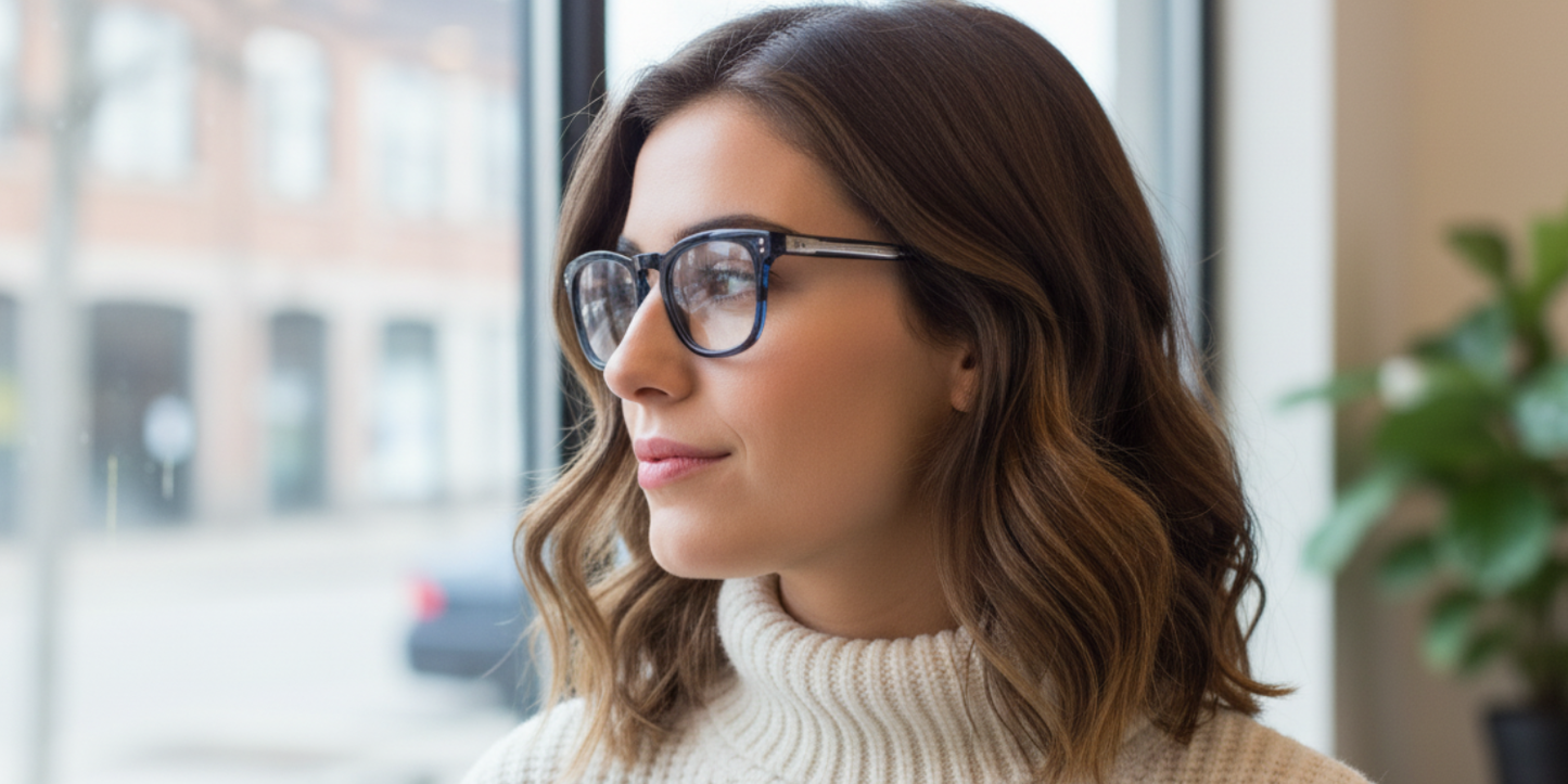 Full Rim Square Premium Eyeglasses