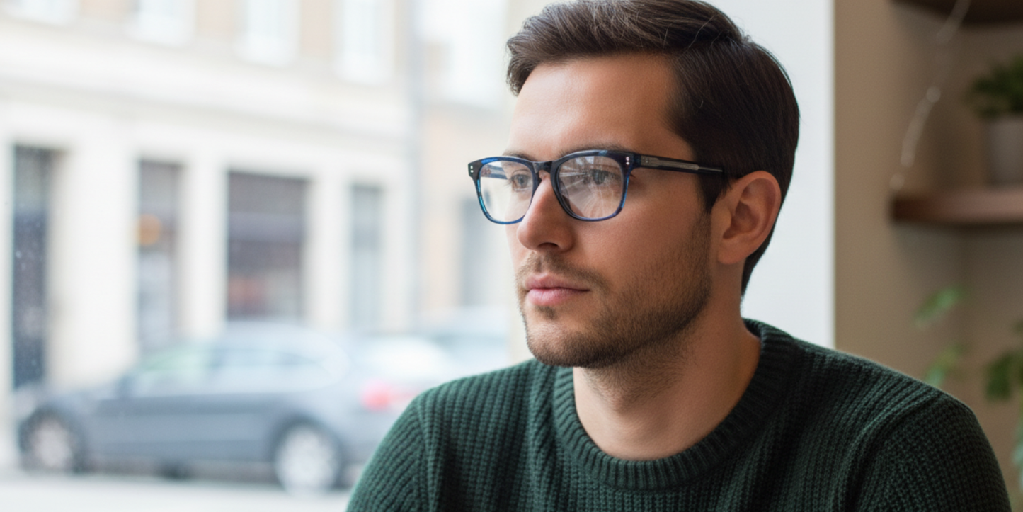 Full Rim Square Premium Eyeglasses