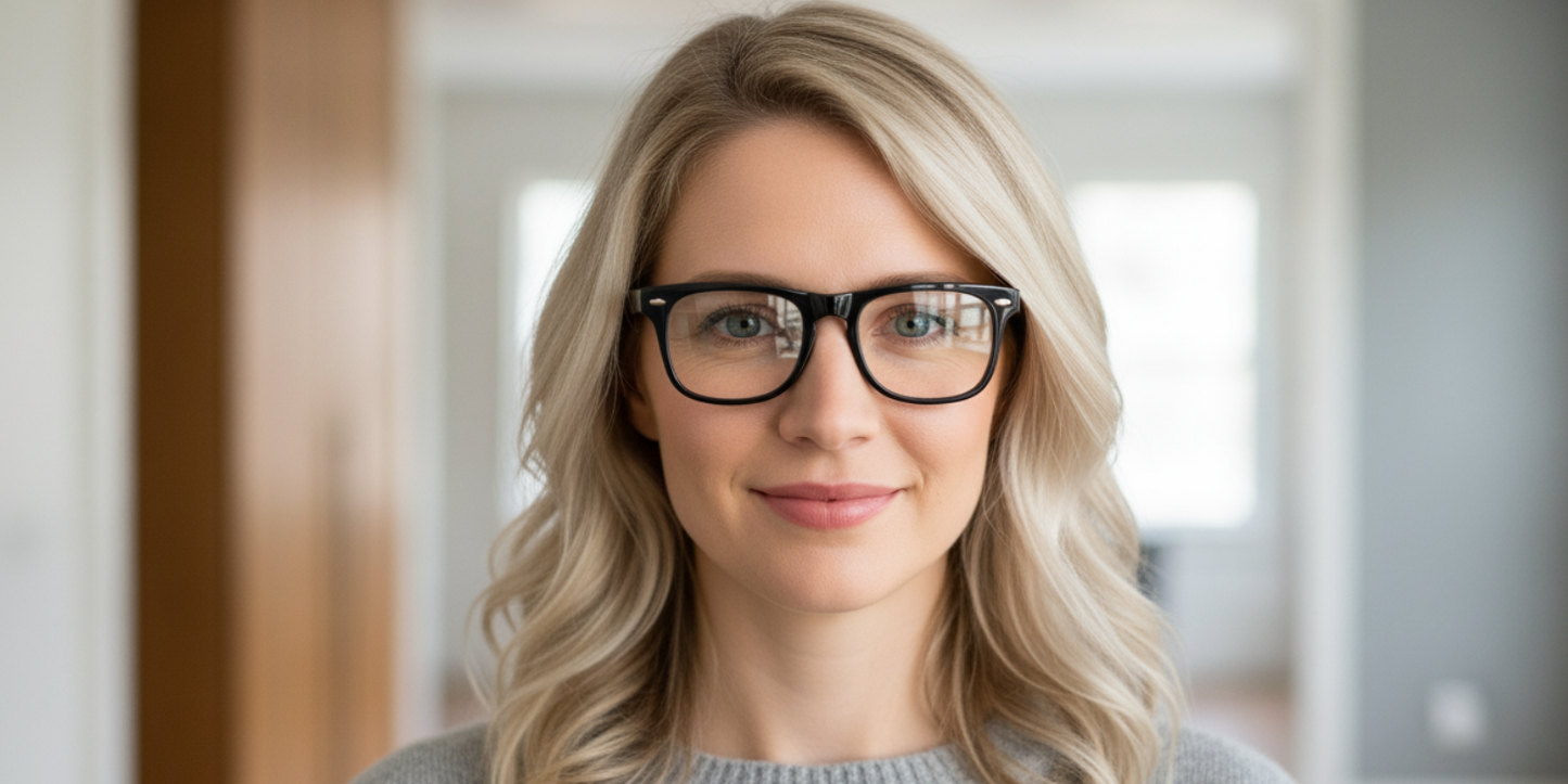 Full Rim Rectangle Premium Eyeglasses