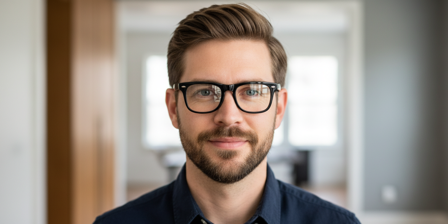 Full Rim Rectangle Premium Eyeglasses