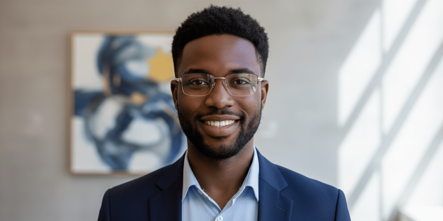 Half Rim Rectangle Classic Eyeglasses