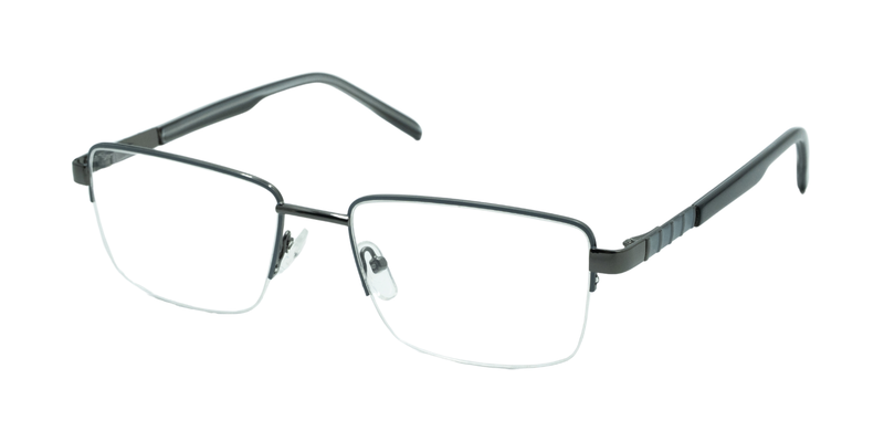 Half Rim Rectangle Classic Eyeglasses