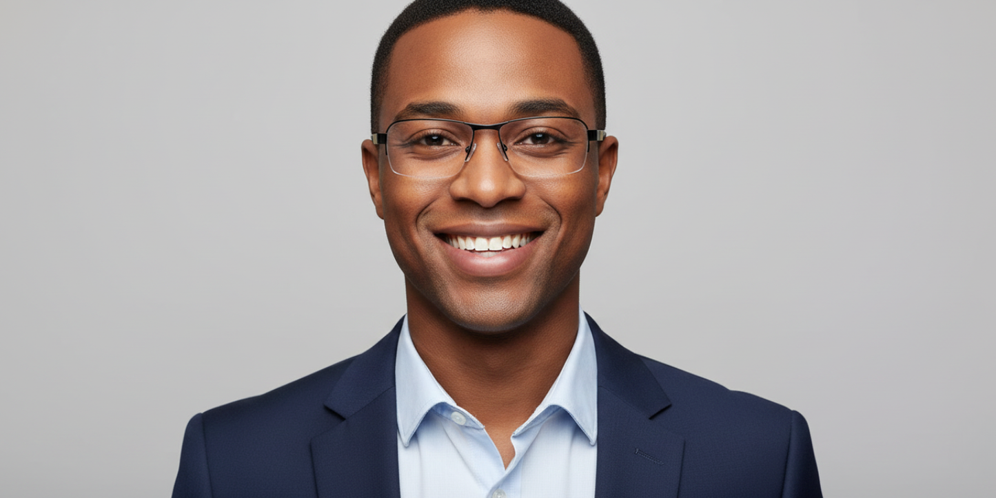 Half Rim Rectangle Classic Eyeglasses