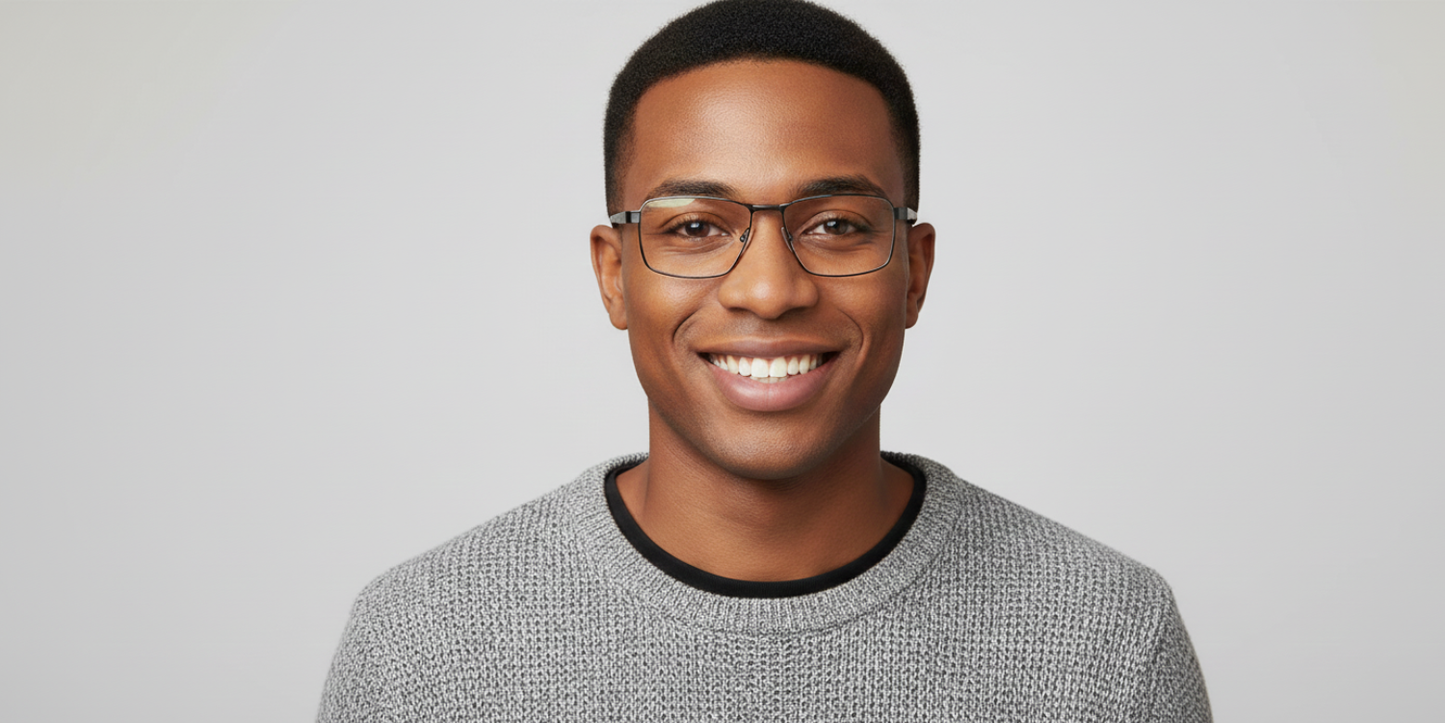 Full Rim Rectangle Classic Eyeglasses