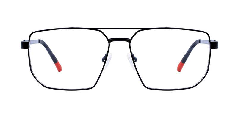 Full Rim Double Bridge Rectangle Classic Eyeglasses