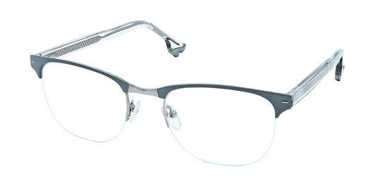 Half Rim Round Classic Eyeglasses