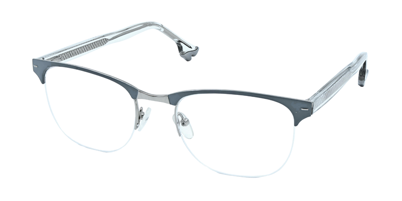 Half Rim Round Classic Eyeglasses