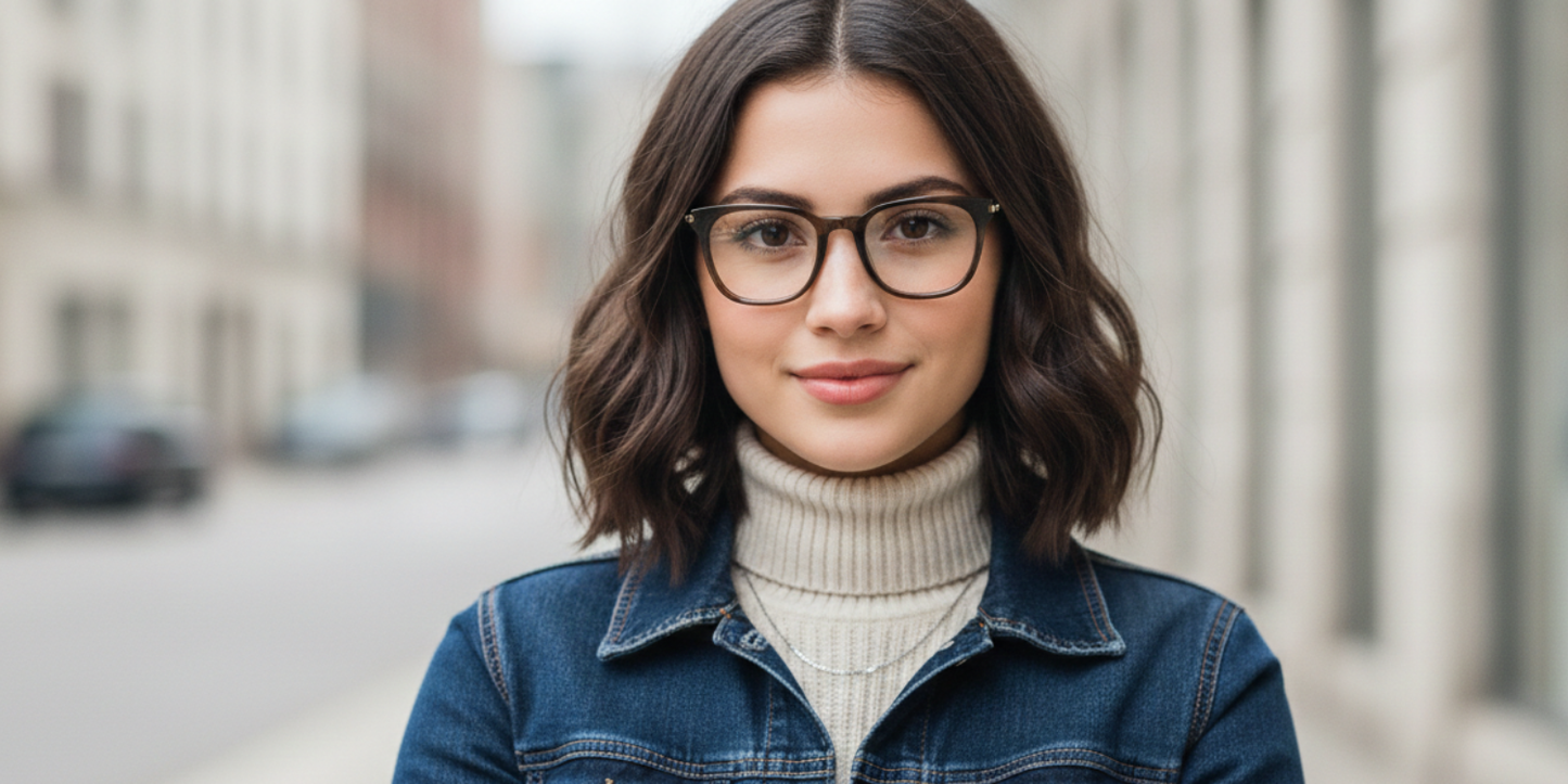 Full Rim Square Premium Eyeglasses