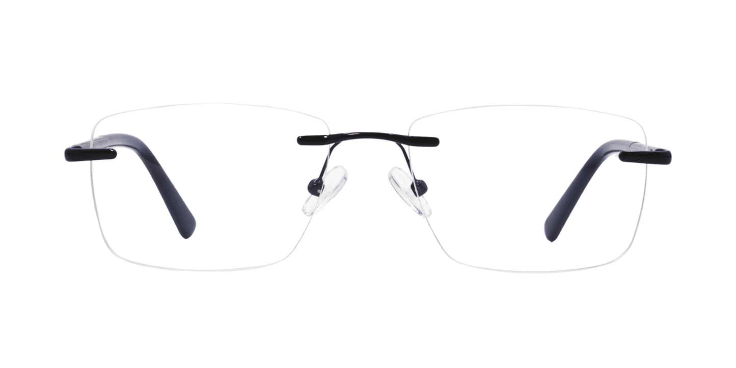 Rimless Rectangle Premium Eyeglasses
