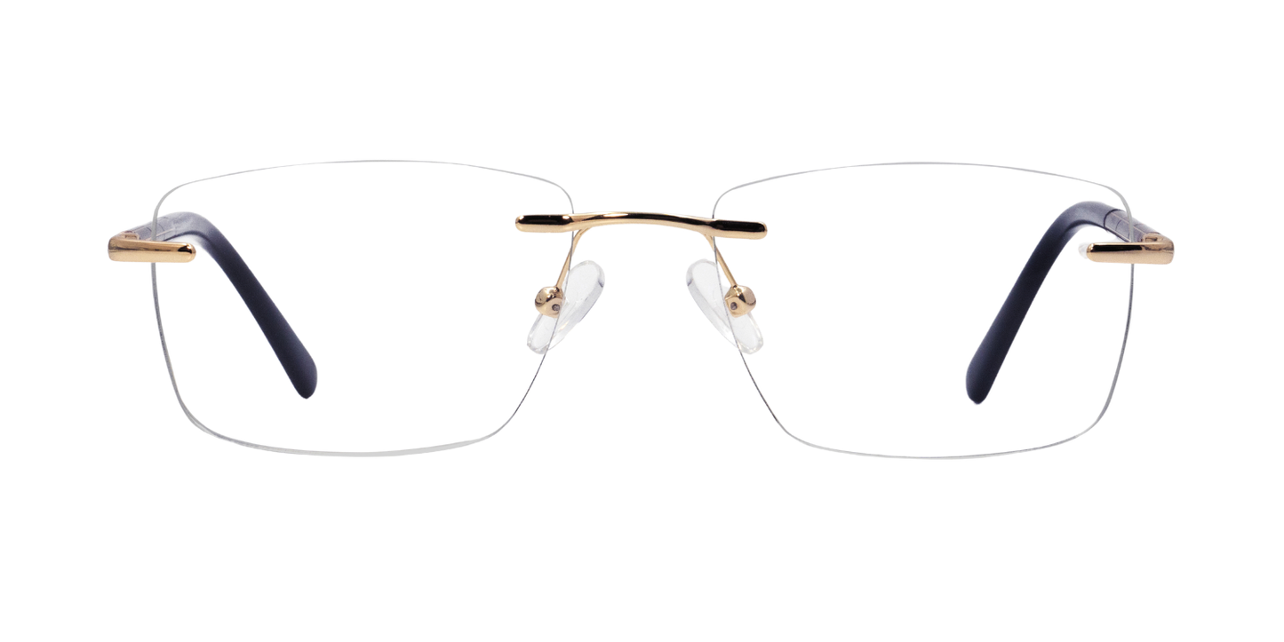 Rimless Rectangle Premium Eyeglasses