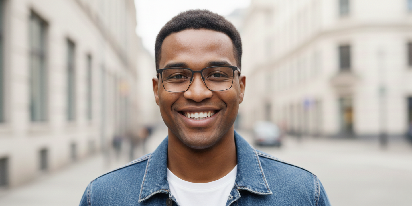 Full Rim Rectangle Classic Eyeglasses