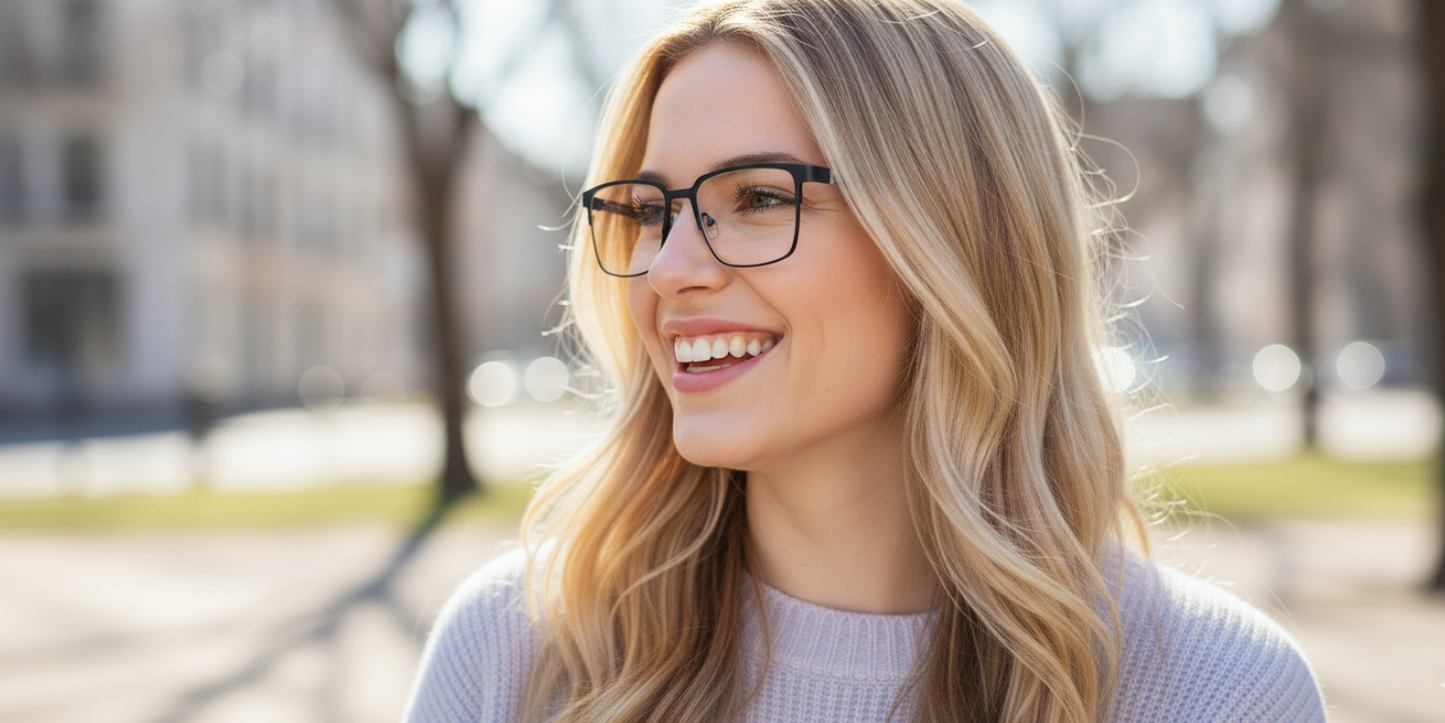 Full Rim Rectangle Classic Eyeglasses