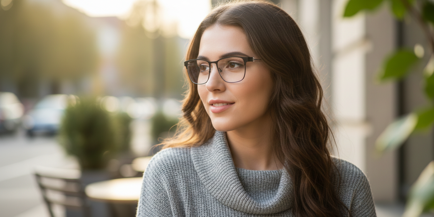 Full Rim Rectangle Classic Eyeglasses