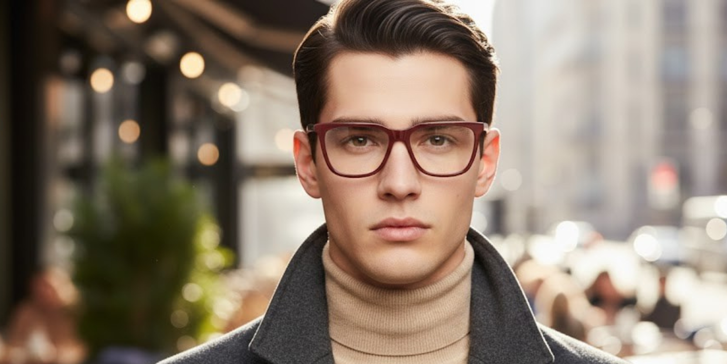 Full Rim Rectangle Classic Eyeglasses