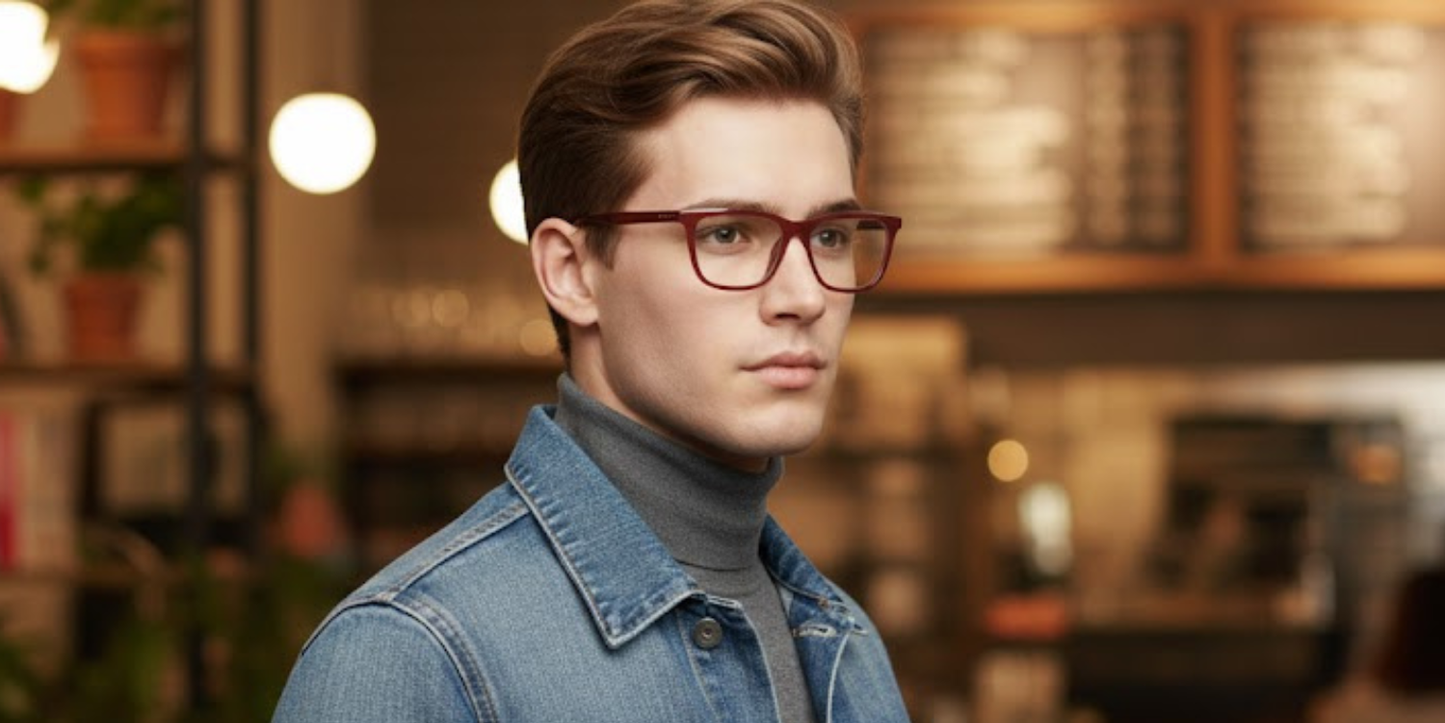 Full Rim Rectangle Classic Eyeglasses