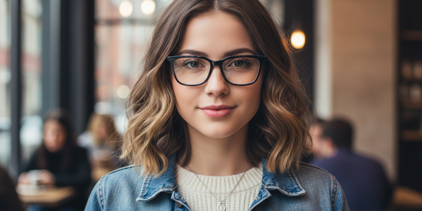 Full Rim Rectangle Classic Eyeglasses