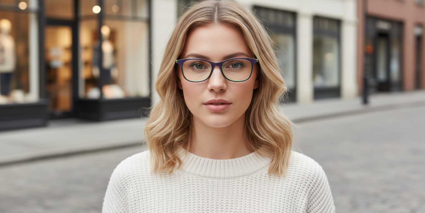 Full Rim Round Classic Eyeglasses