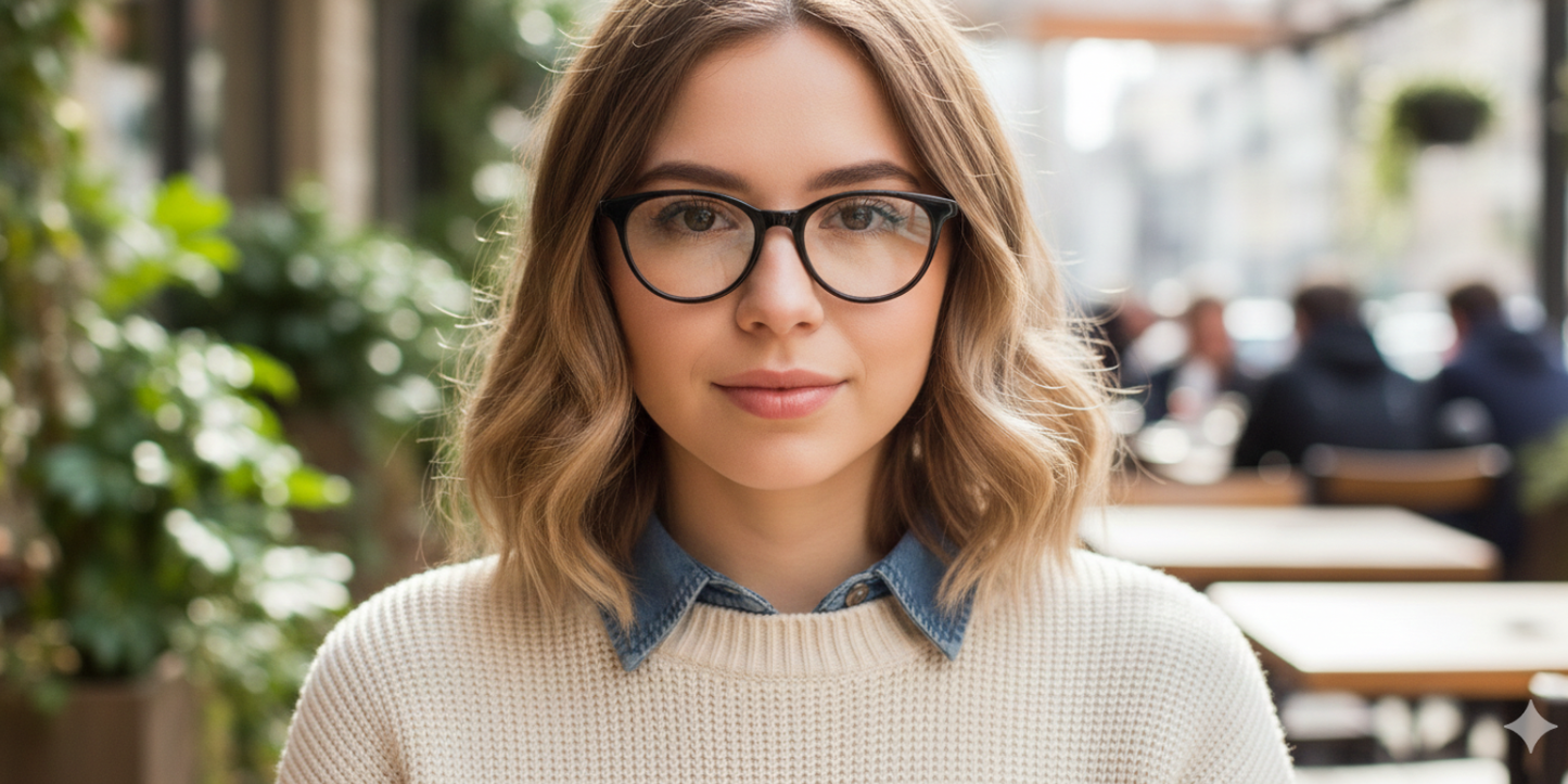 Full Rim Cat Eye Classic Eyeglasses