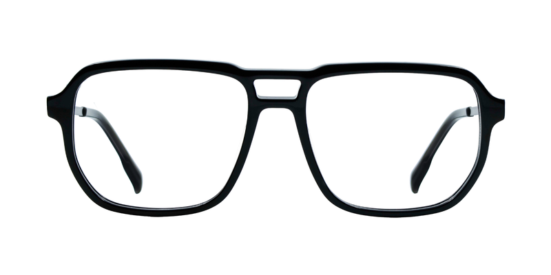 Full Rim Double Bridge Square Classic Eyeglasses