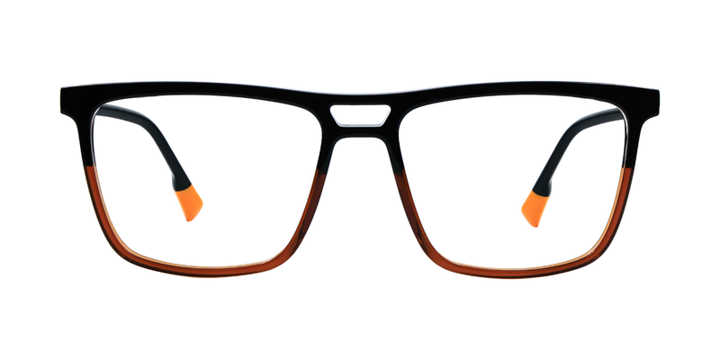 Full Rim Double Bridge Square Classic Eyeglasses