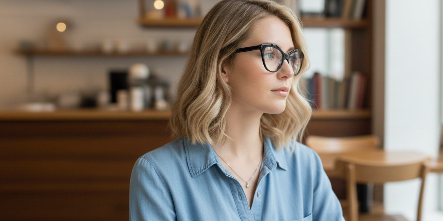 Full Rim Cat Eye Classic Eyeglasses