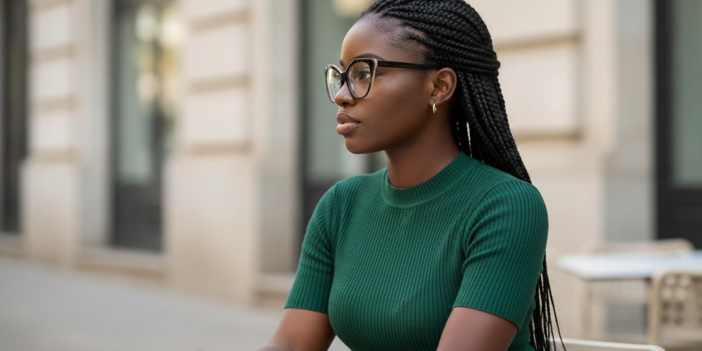 Full Rim Cat Eye Classic Eyeglasses