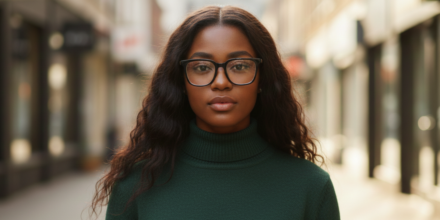 Full Rim Rectangle Classic Eyeglasses