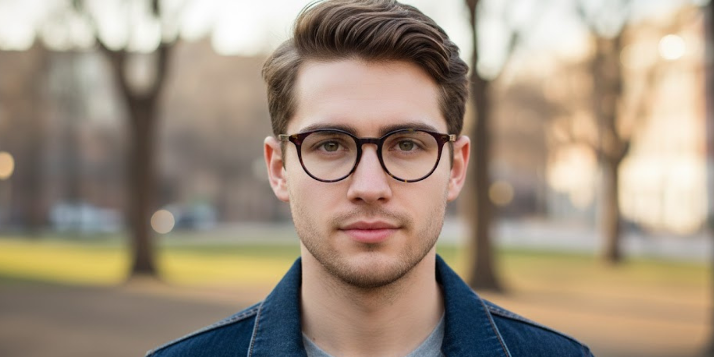 Full Rim Round Classic Eyeglasses