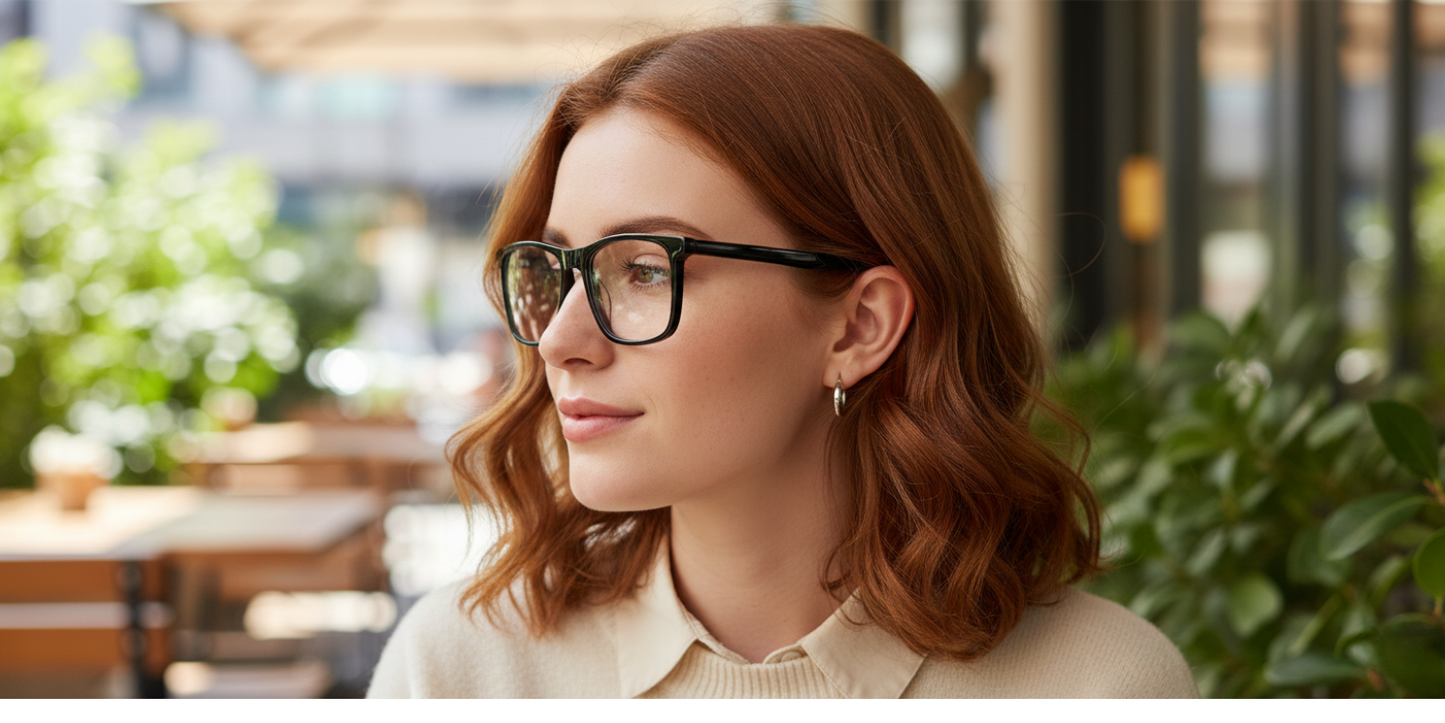Full Rim Rectangle Classic Eyeglasses