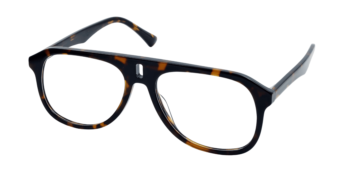 Full Rim Double Bridge Aviator Classic Eyeglasses