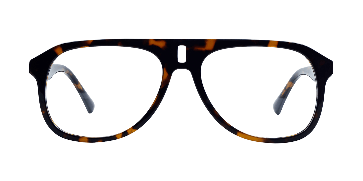 Full Rim Double Bridge Aviator Classic Eyeglasses