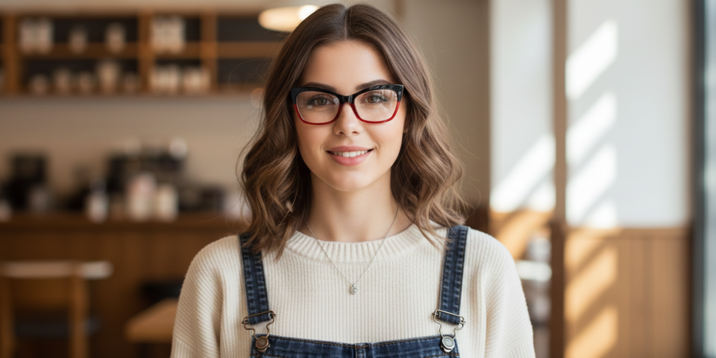 Full Rim Cat Eye Classic Eyeglasses