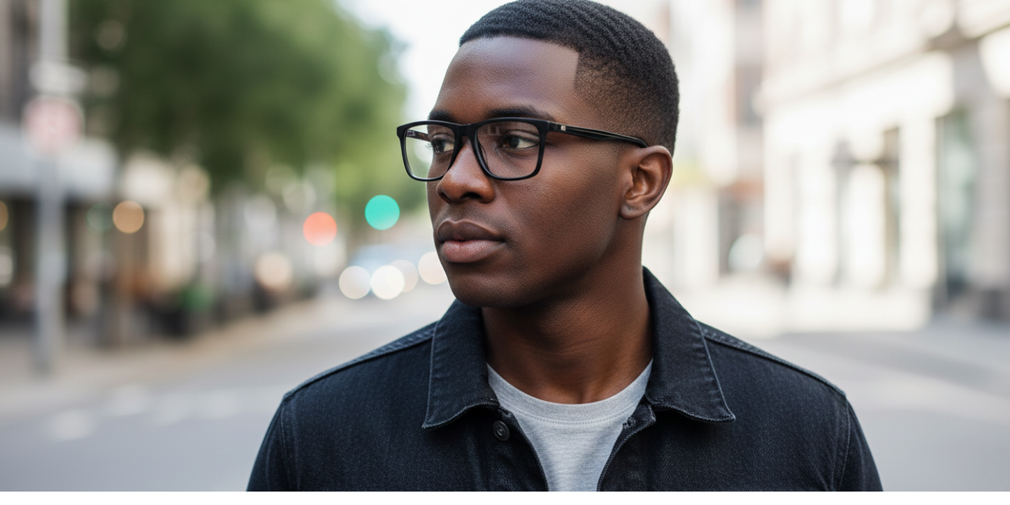 Full Rim Rectangle Classic Eyeglasses