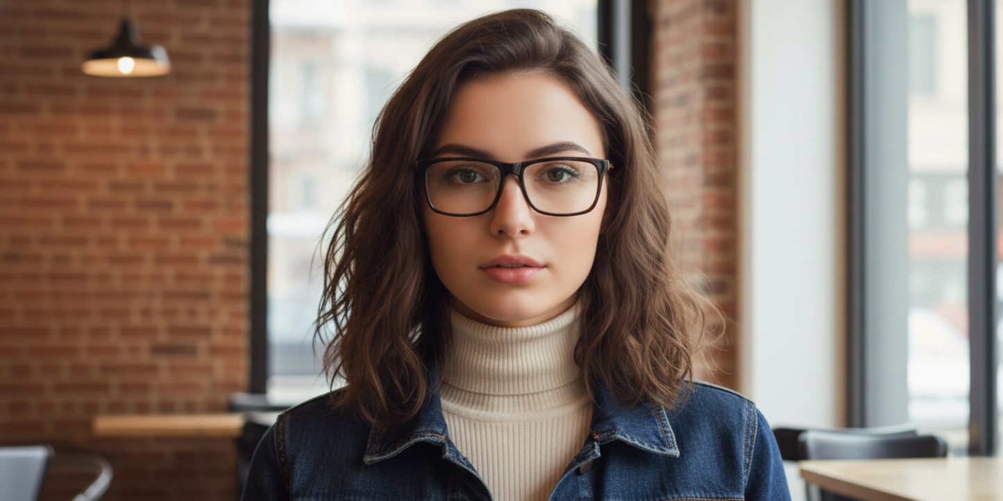 Full Rim Rectangle Classic Eyeglasses