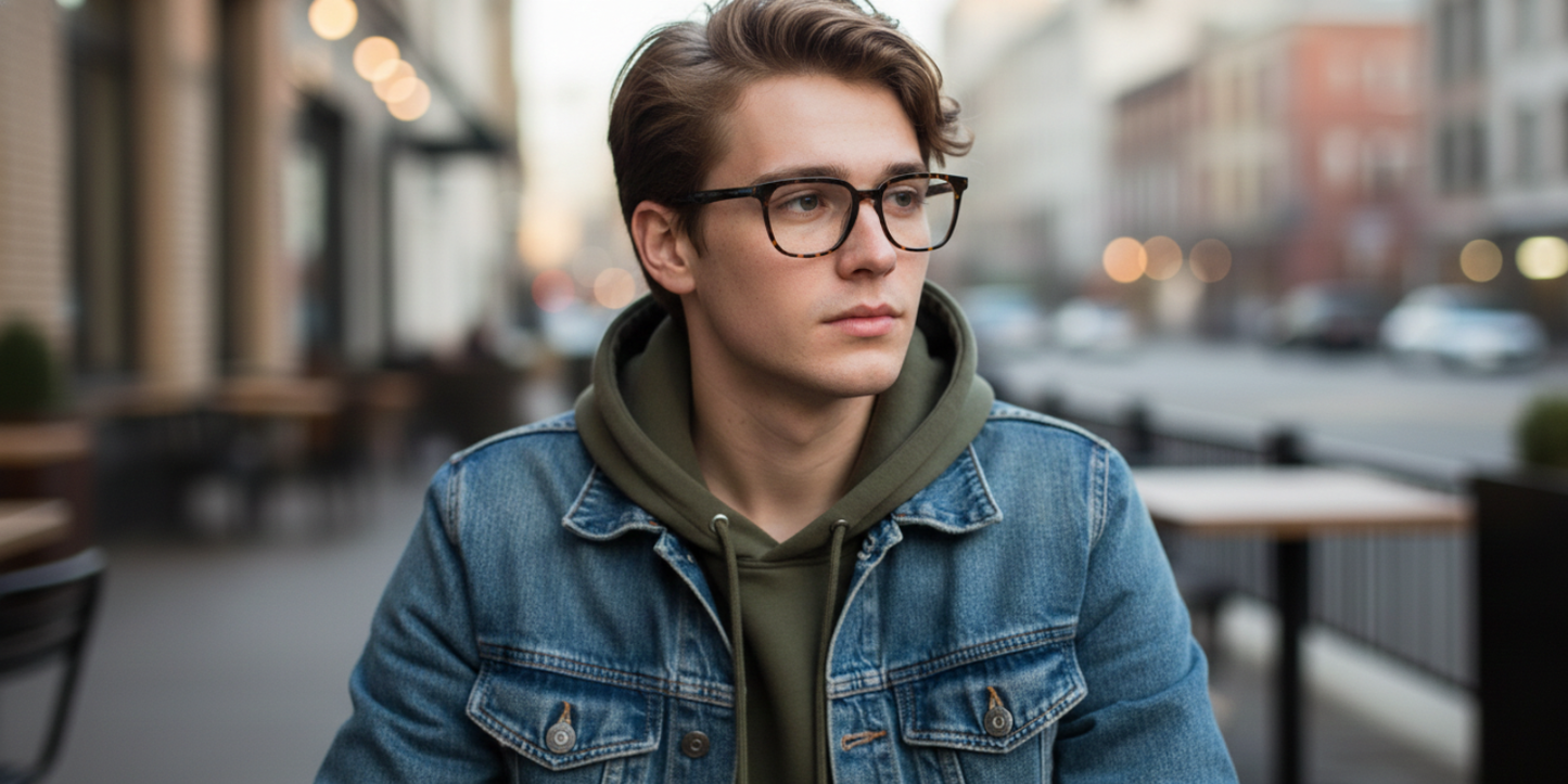 Full Rim Rectangle Classic Eyeglasses
