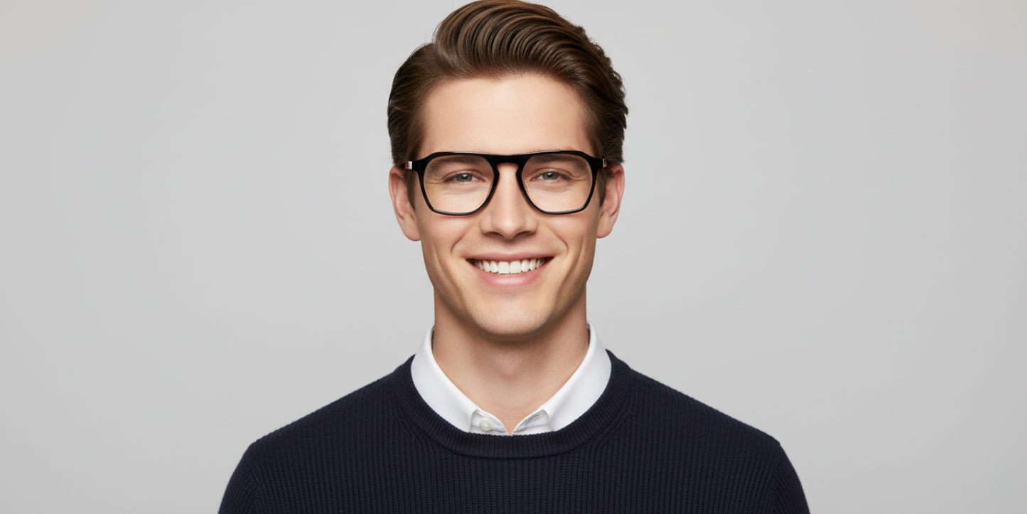 Full Rim Hexagonal Classic Eyeglasses
