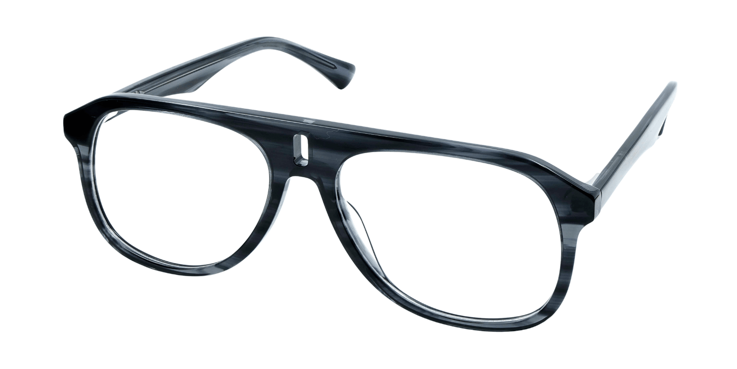 Full Rim Double Bridge Aviator Classic Eyeglasses