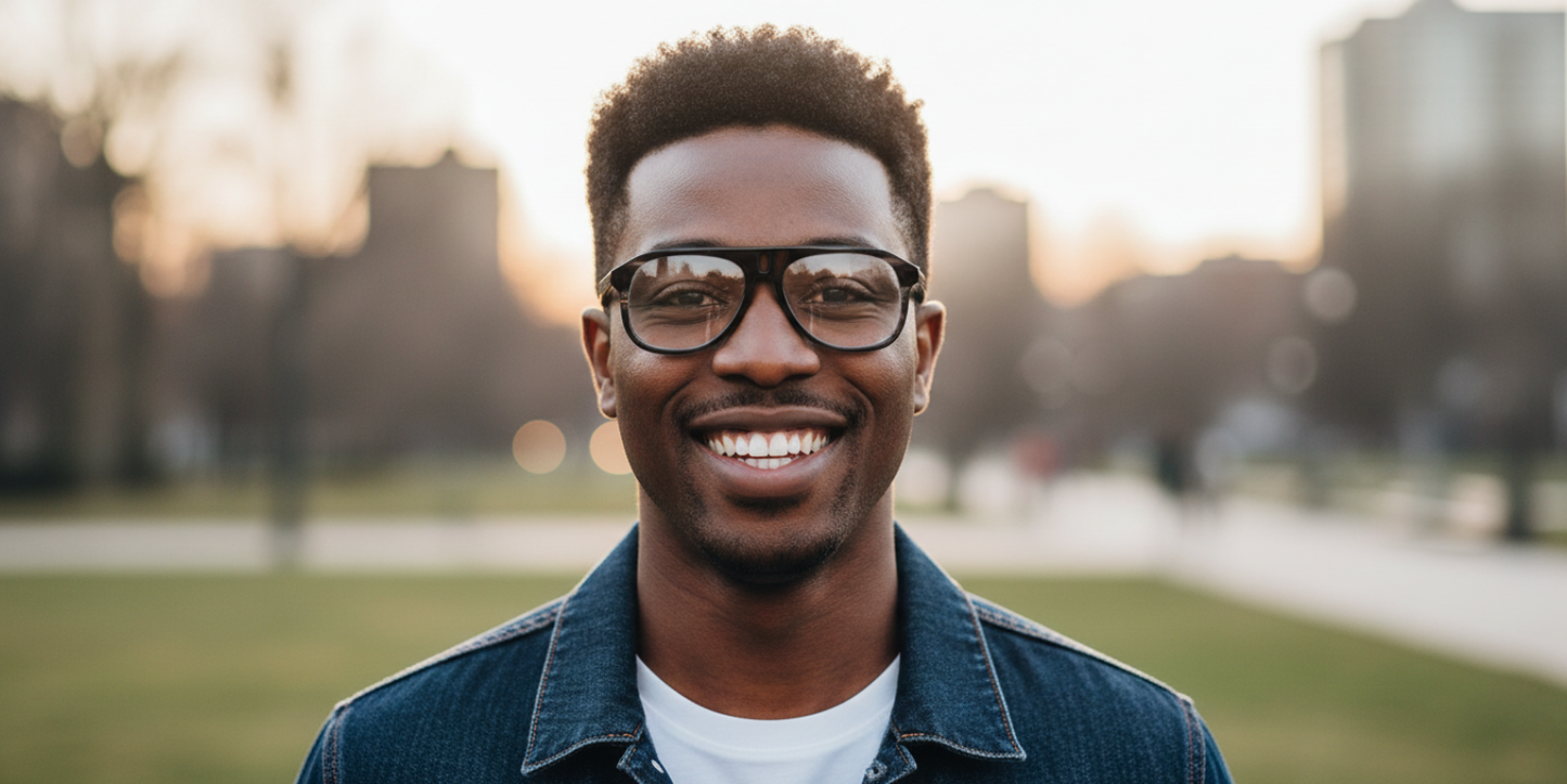 Full Rim Double Bridge Aviator Classic Eyeglasses