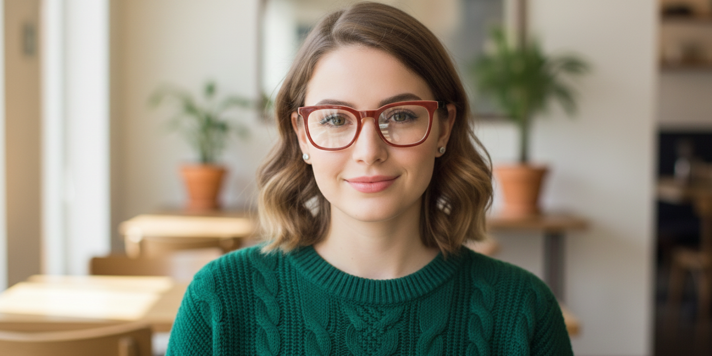 Full Rim Rectangle Classic Eyeglasses