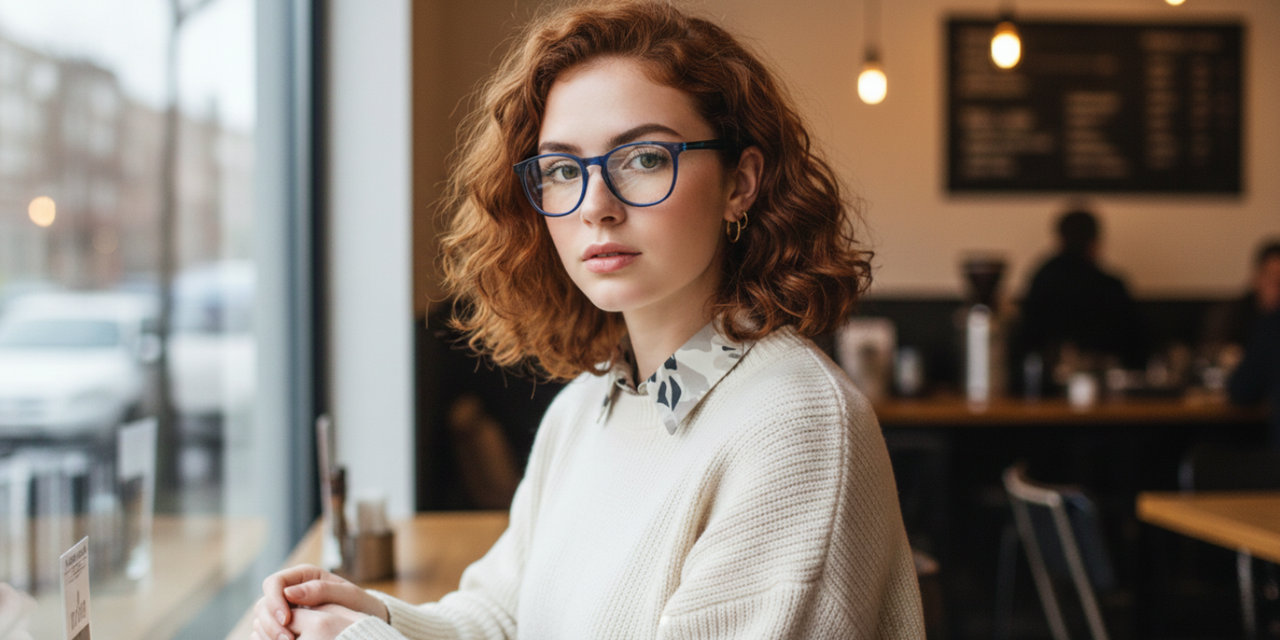 Full Rim Round Classic Eyeglasses