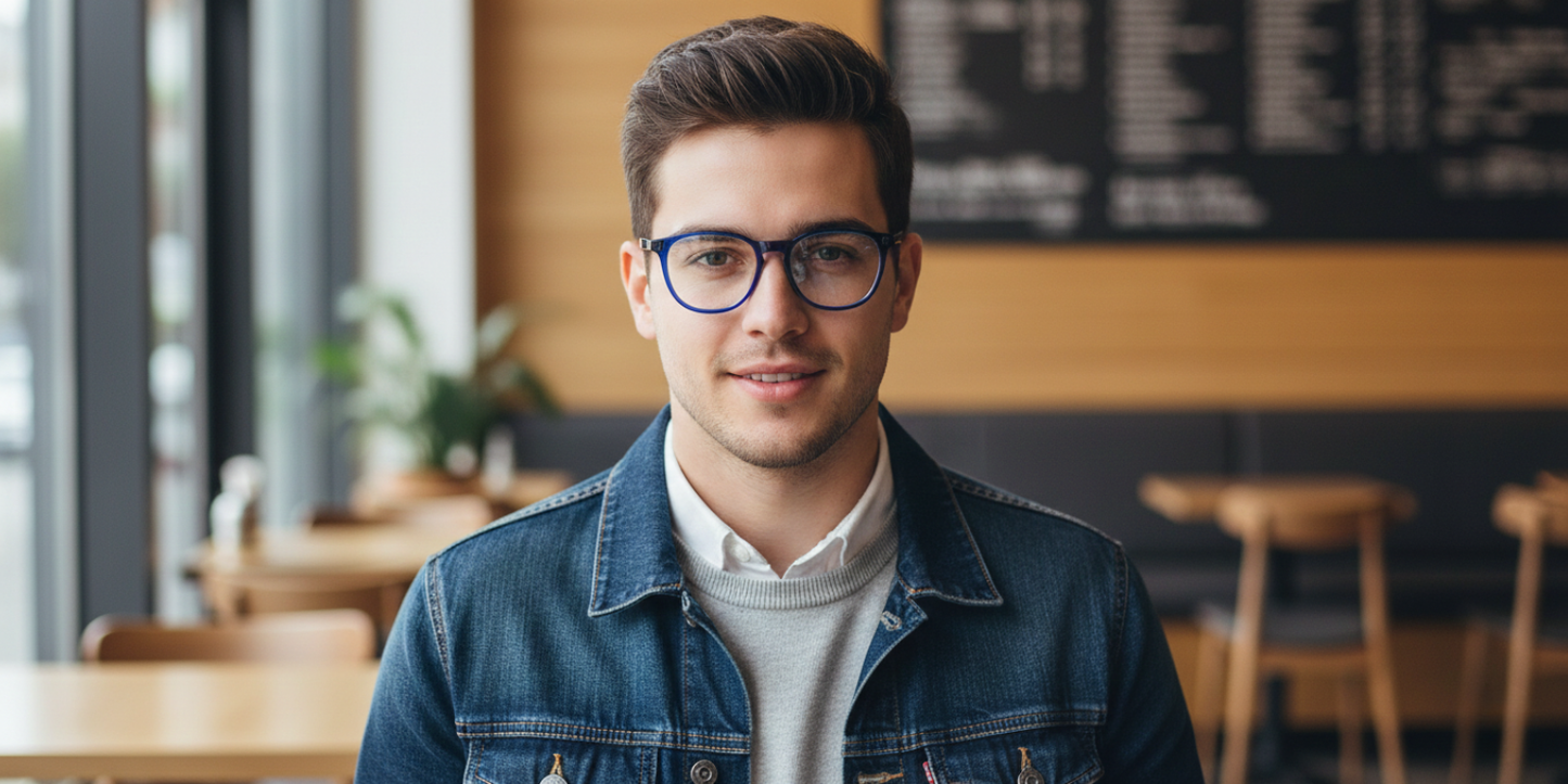 Full Rim Round Classic Eyeglasses