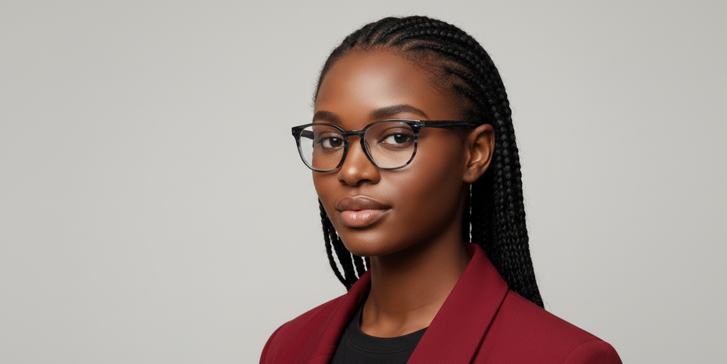 Full Rim Round Classic Eyeglasses