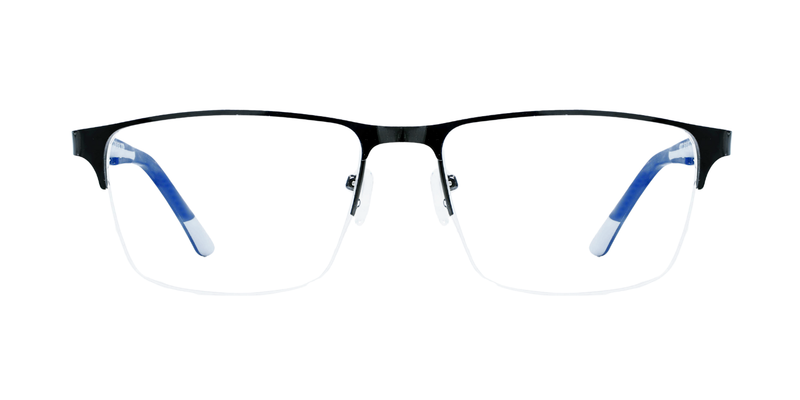 Half Rim Rectangle Classic Eyeglasses