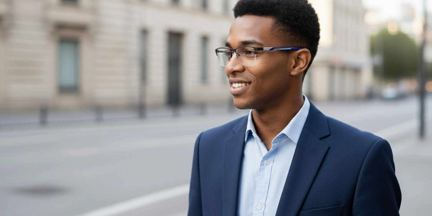 Half Rim Rectangle Classic Eyeglasses
