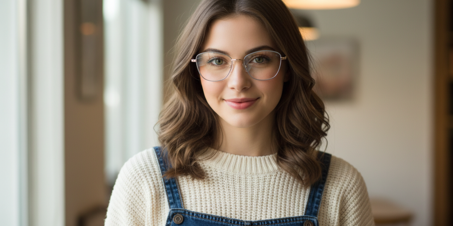 Full Rim Cat Eye Premium Eyeglasses